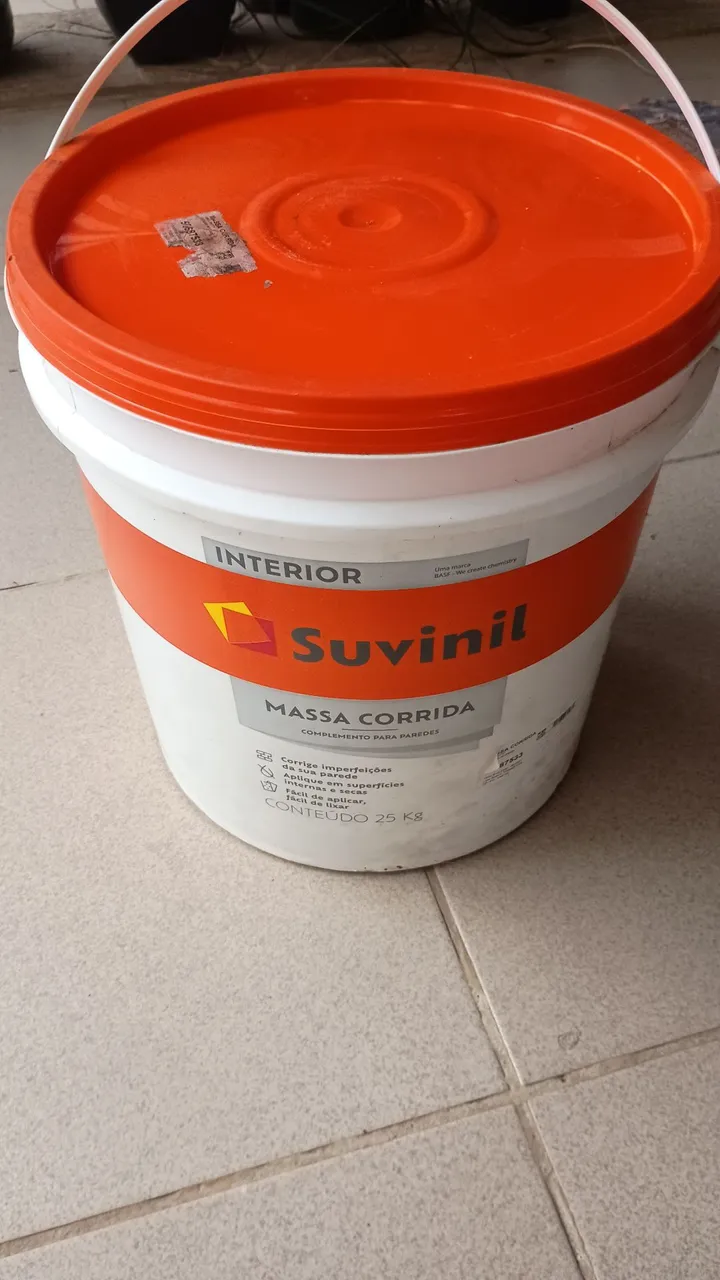 Massa Corrida Suvinil Interior 25kg