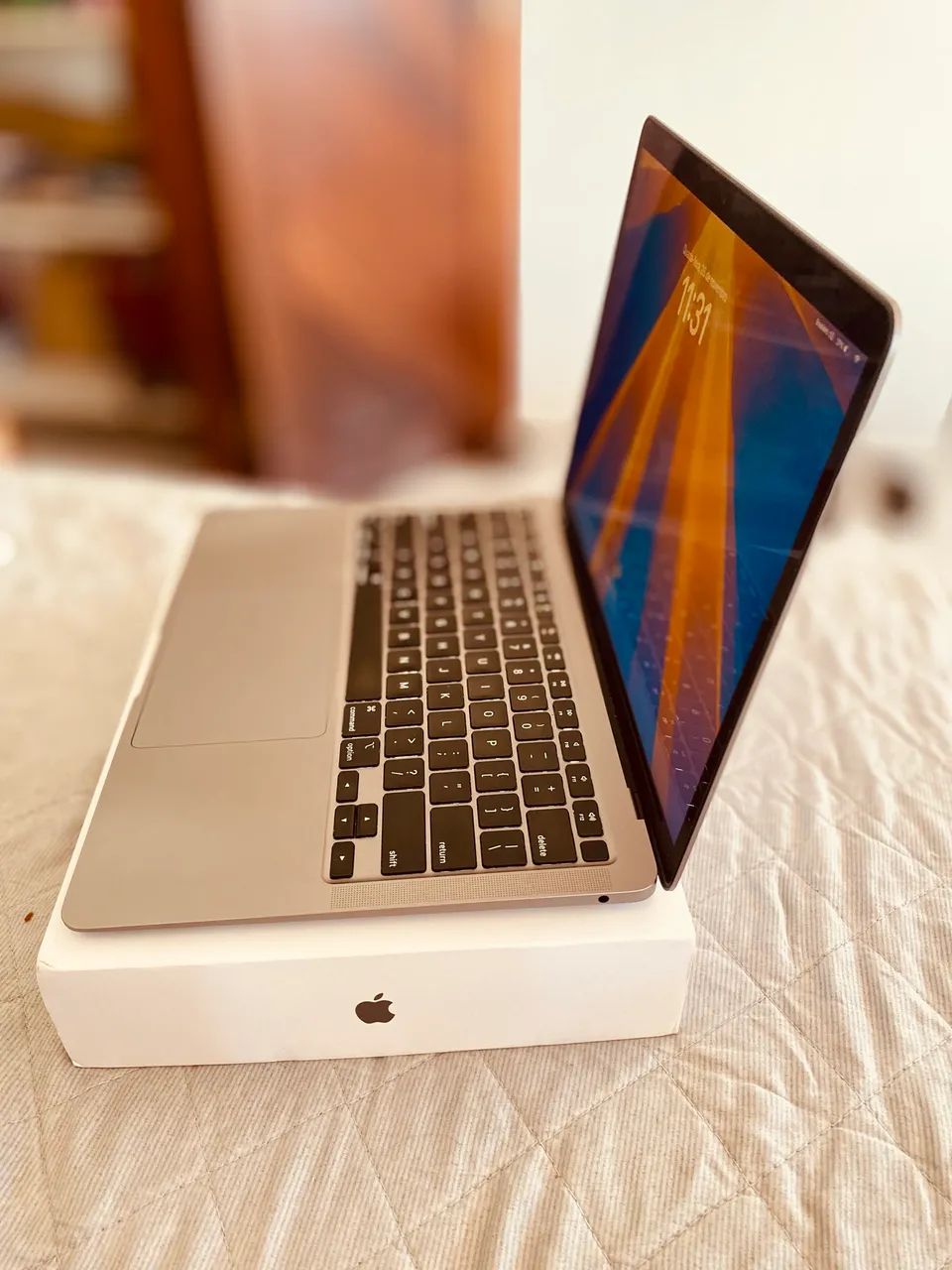 MacBook Air M1 8GB 256GB - IMPECÁVEL - Estado de Zero - Completo