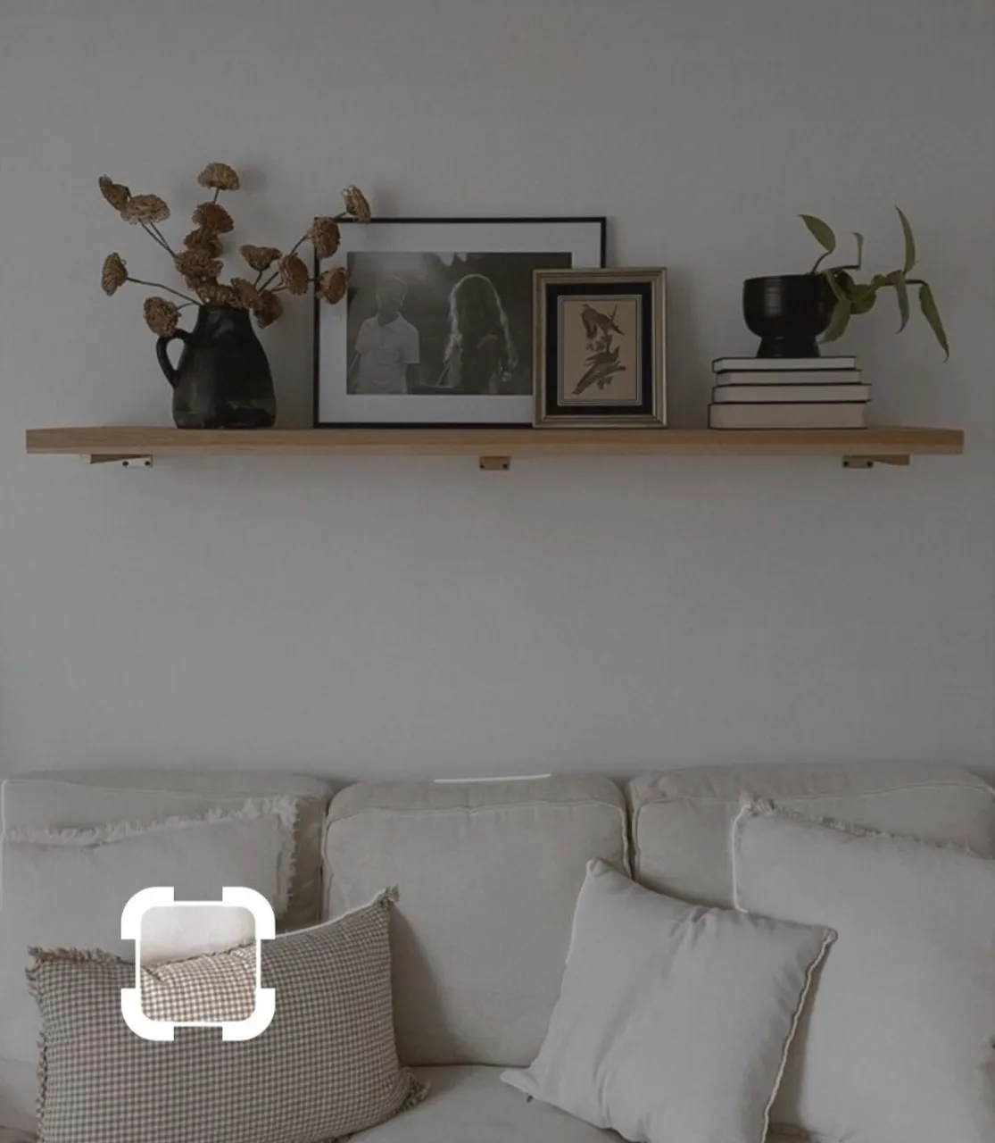 Prateleira para decoração _ MADEIRA