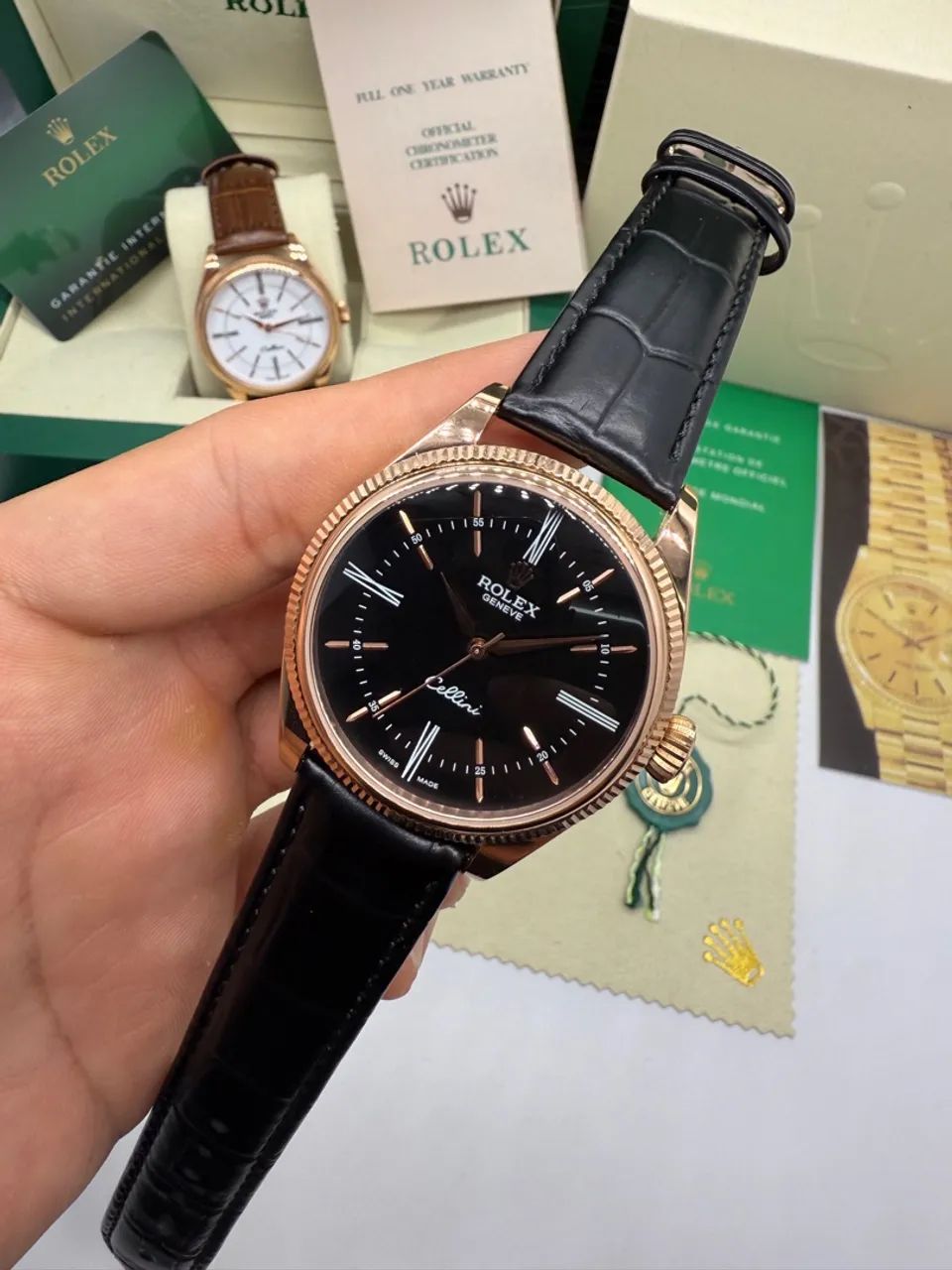 Relogio Rolex Cellini 39mm - Foto 5