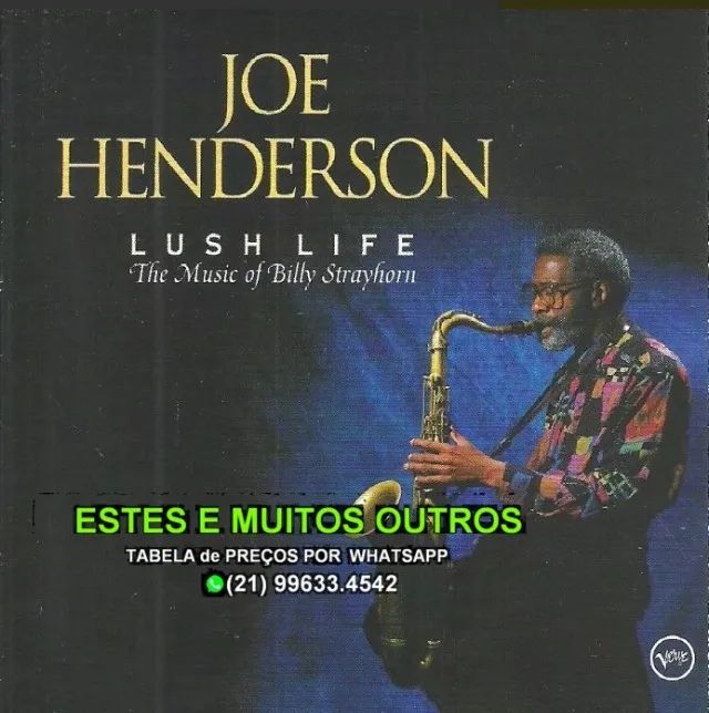 3 Cds do saxofonista Joe Henderson. Mais de 800 cds disponíveis. - Foto 4