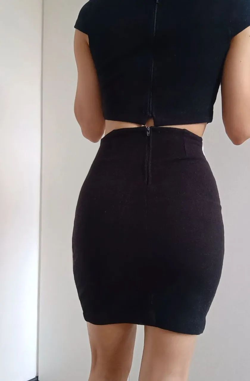 Conjunto Revanche Cropped e saia  - Foto 4