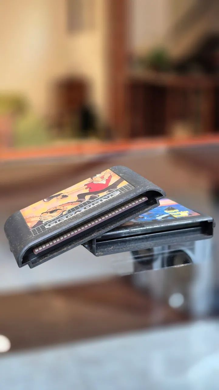 2 Cartuchos Mega Drive: Thunder Blade (Japonês Original) + Bonanza