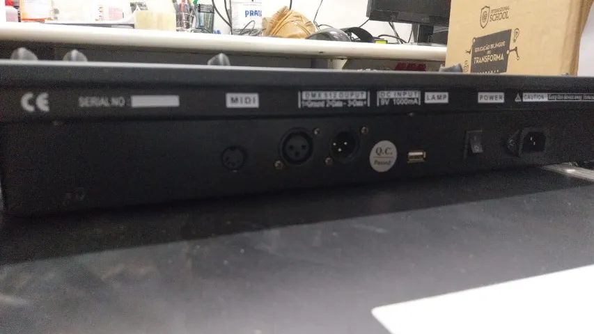 Mesa Controladora de iluminação inteligente DMX-384B - Foto 2