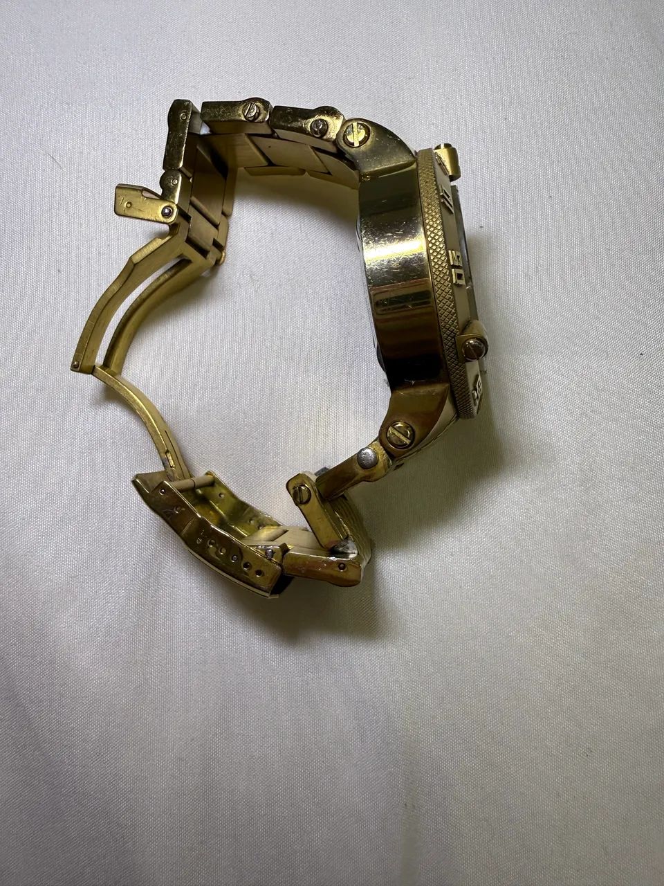 **Relogio Invicta 13921 ORIGINAL** Subaqua Noma Iii Banhado A Ouro 18k - Foto 3