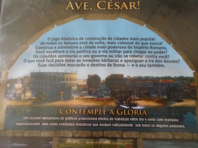 jogo PC CD-ROM Caesar IV Sierra 2006 dois discos - Foto 4