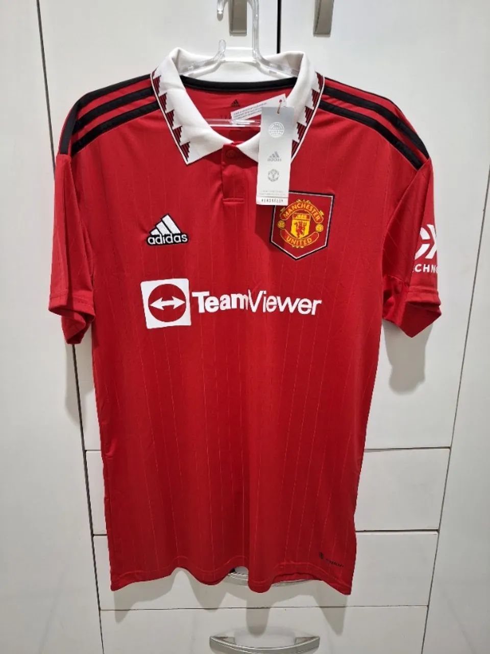 Camisa Adidas Manchester United Tamanho M Original - Roupas