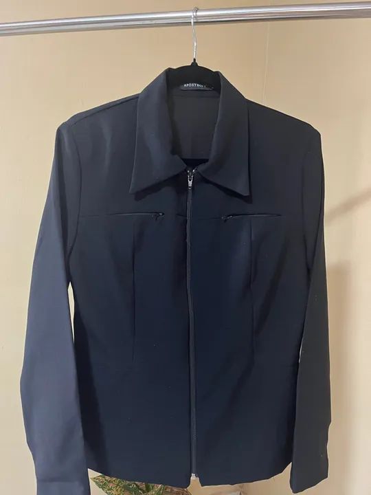 Casaco Blazer Preto - Estiloso e Elegante - Foto 3