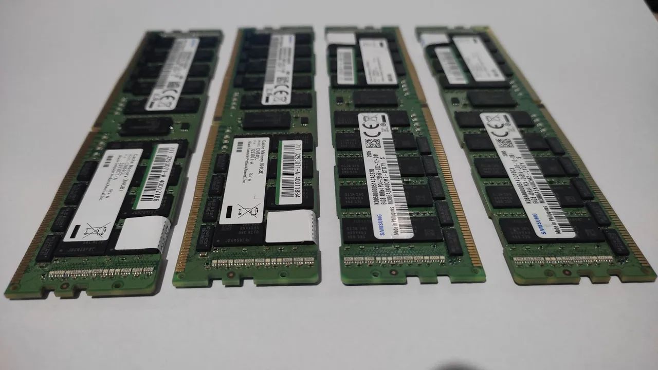 DDR4 ECC RAM Memory 64GB64330133170433121