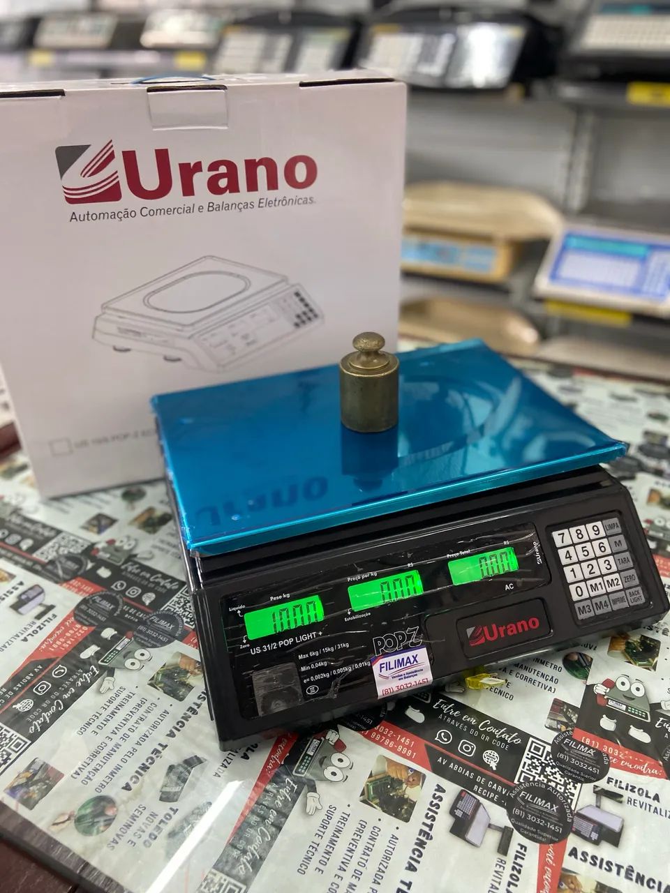 Balança Urano 31 Kg | Nova