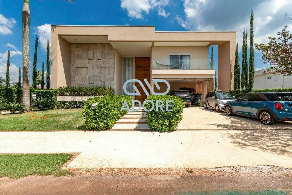 Projeto com design moderno. Casa à venda no Condomínio Fazenda Alvorada, em Porto Feliz in