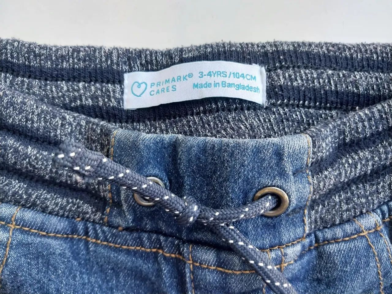 Calça Jeans Infantil com Cós de Moletom 15$ - Foto 4