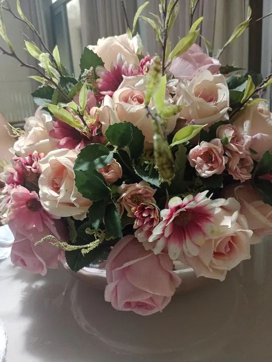 Arranjo pra mesa  novíssimo comprado na tokstok 350 - Foto 5