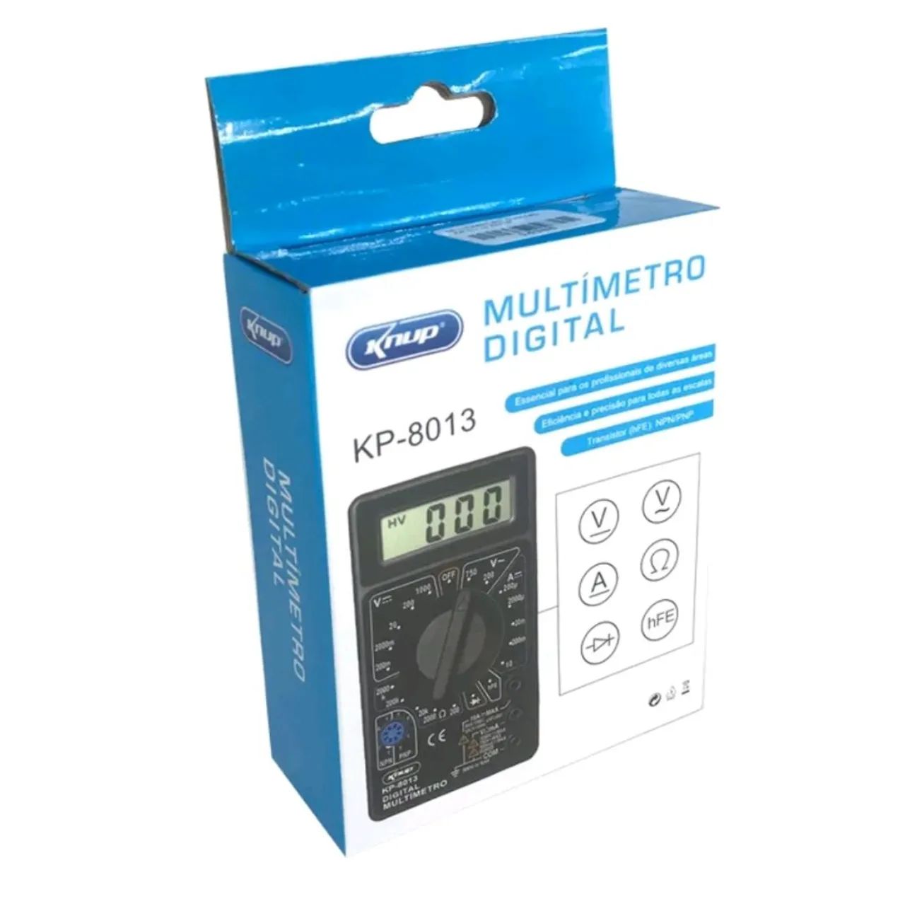 Multímetro Digital KP-8013 - Foto 5