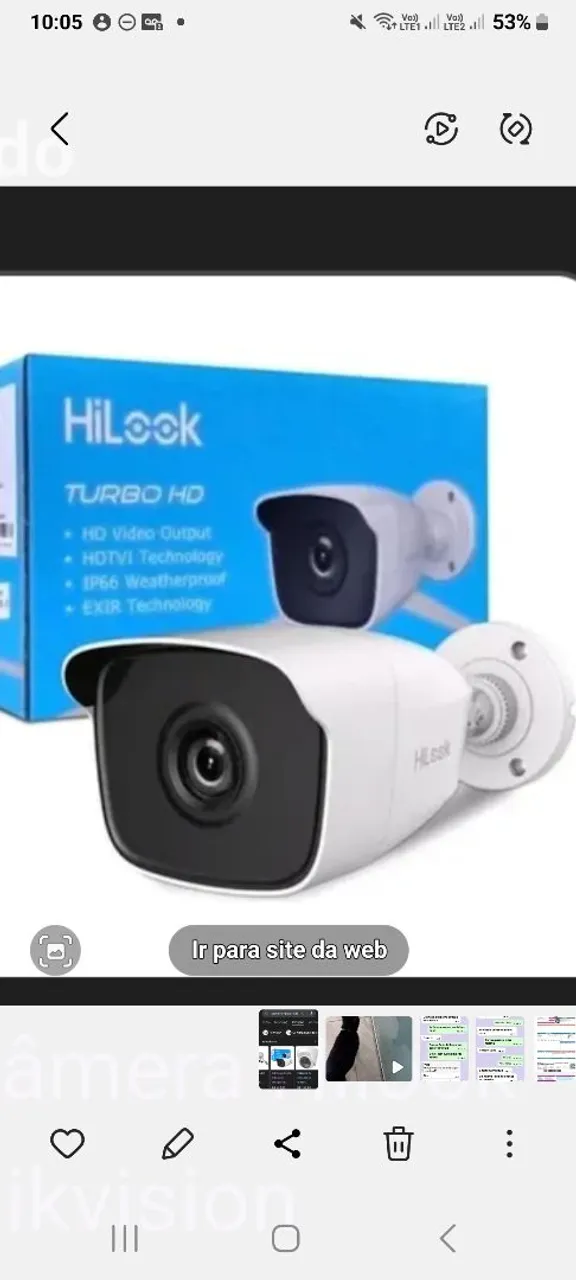 Camera Bullet Hillok Hikivision