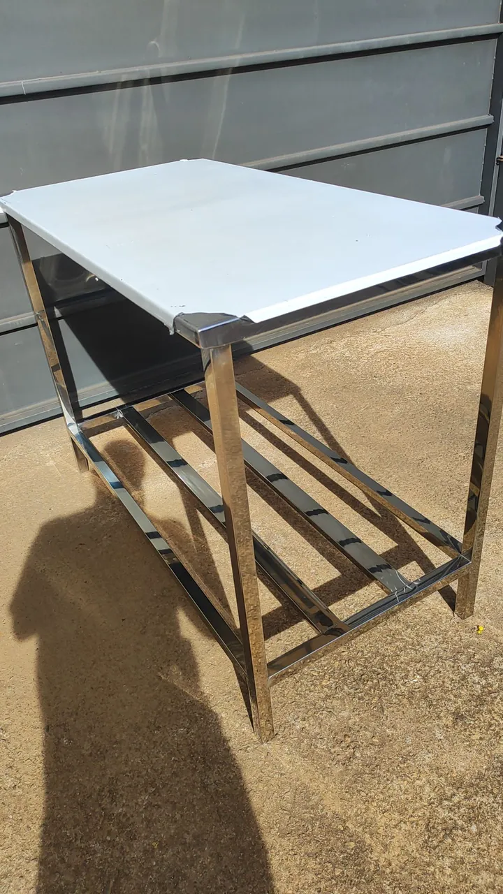 Mesa inox 1.20x60x90