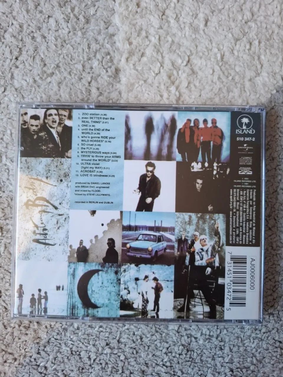 CD U2 Achtung Baby - nacional, novo, impecável - Foto 2