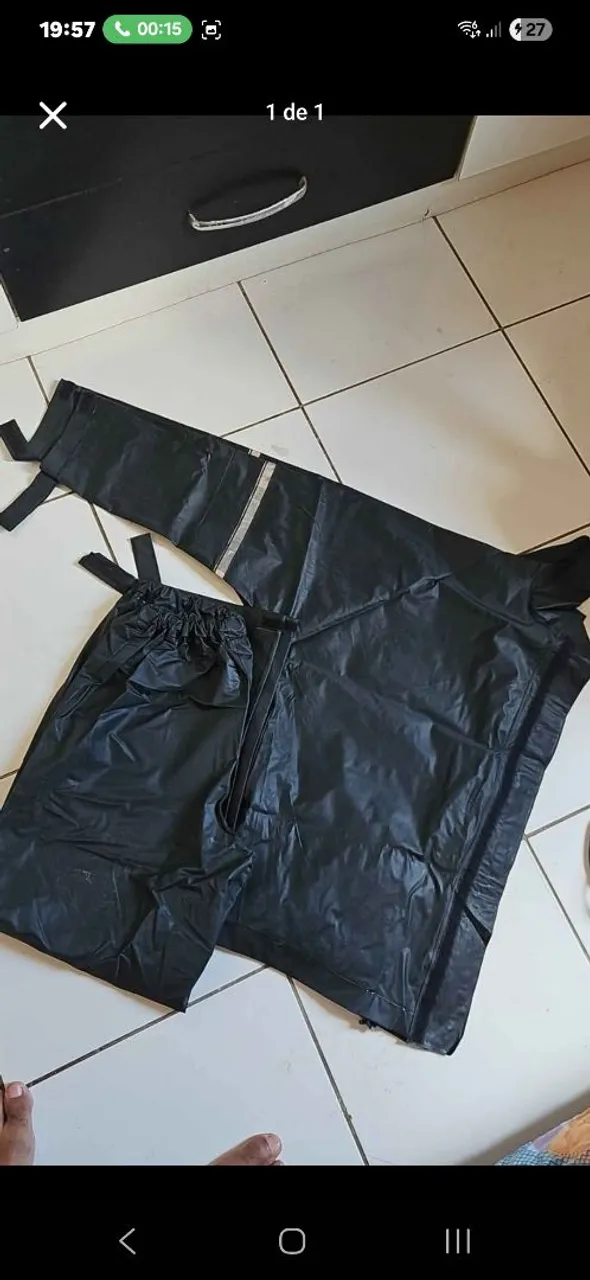 Conjunto Capa de Chuva Impermeável