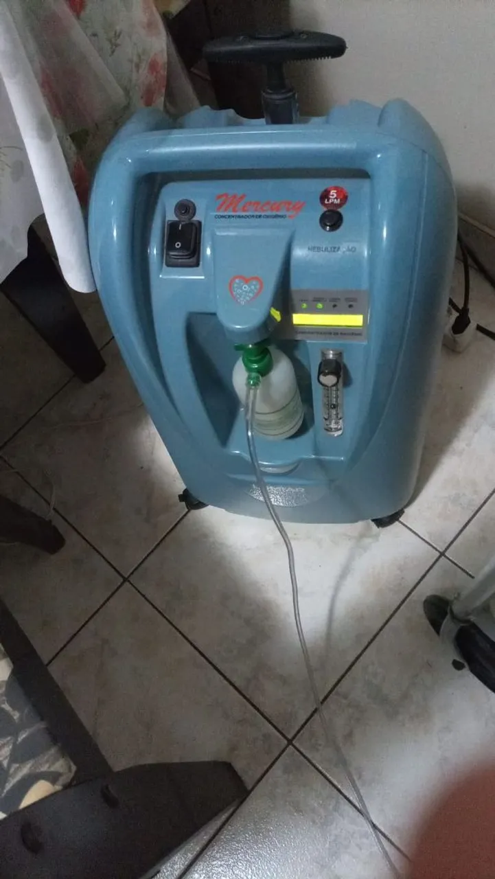 Concentrador de Oxigênio Mercury 5 LPM - Usado