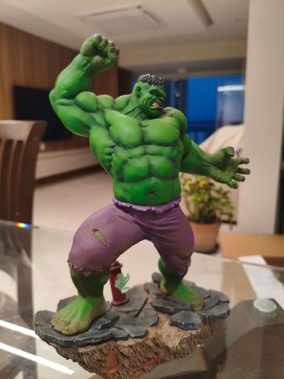 Hulk comics 1/10 Iron studios sem caixa65580490294787122