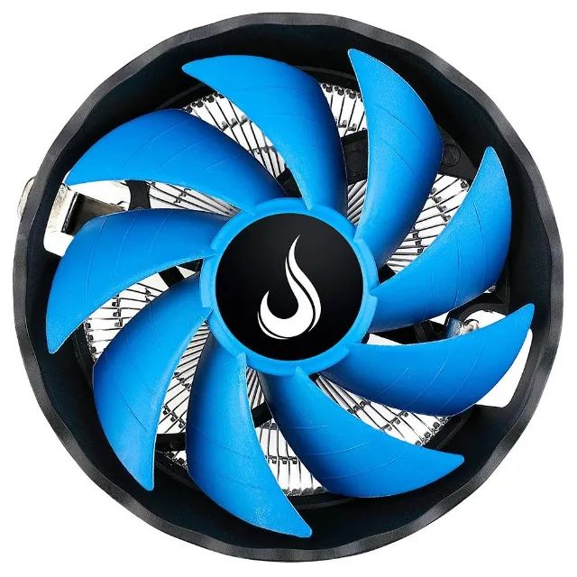Air Cooler Gamer Rise Mode X2, Intel, 120mm, Preto e Azul