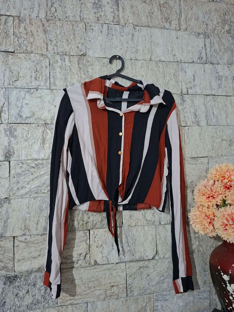 Top blusa colorida