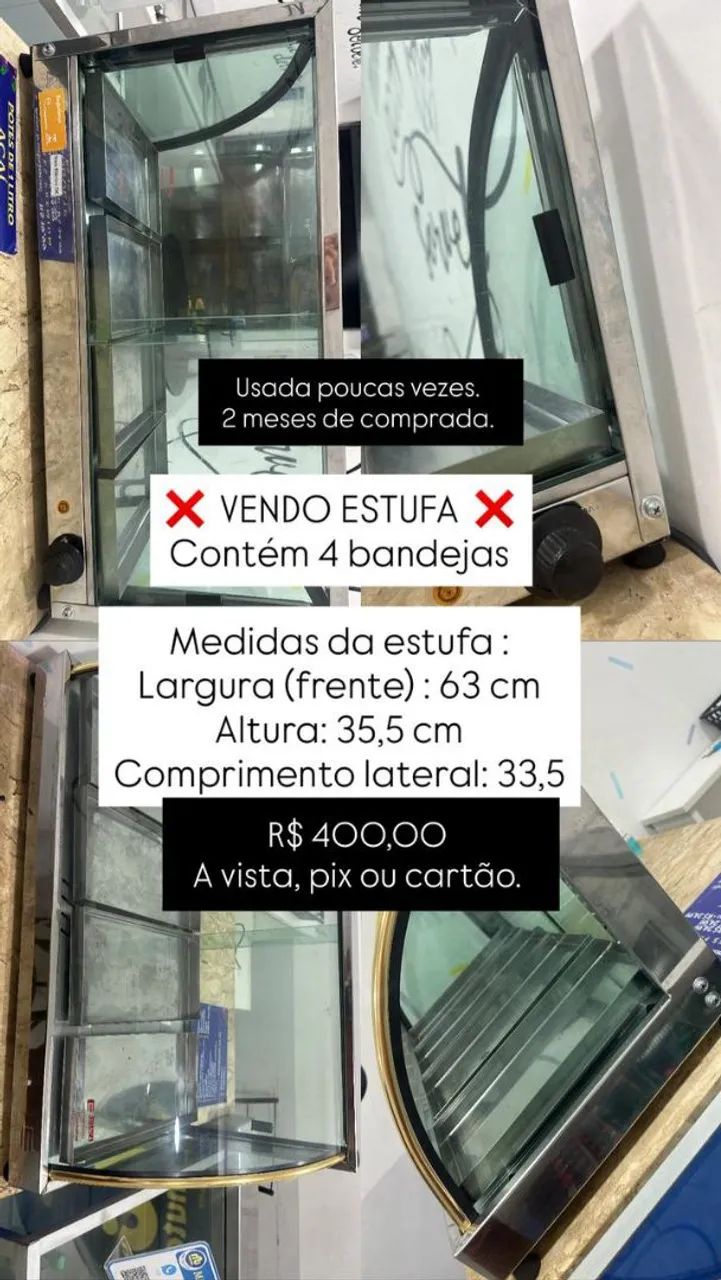 Estufa para lanches64309058056579120