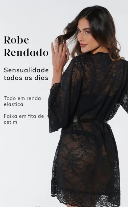Robe todo em renda  - Foto 2