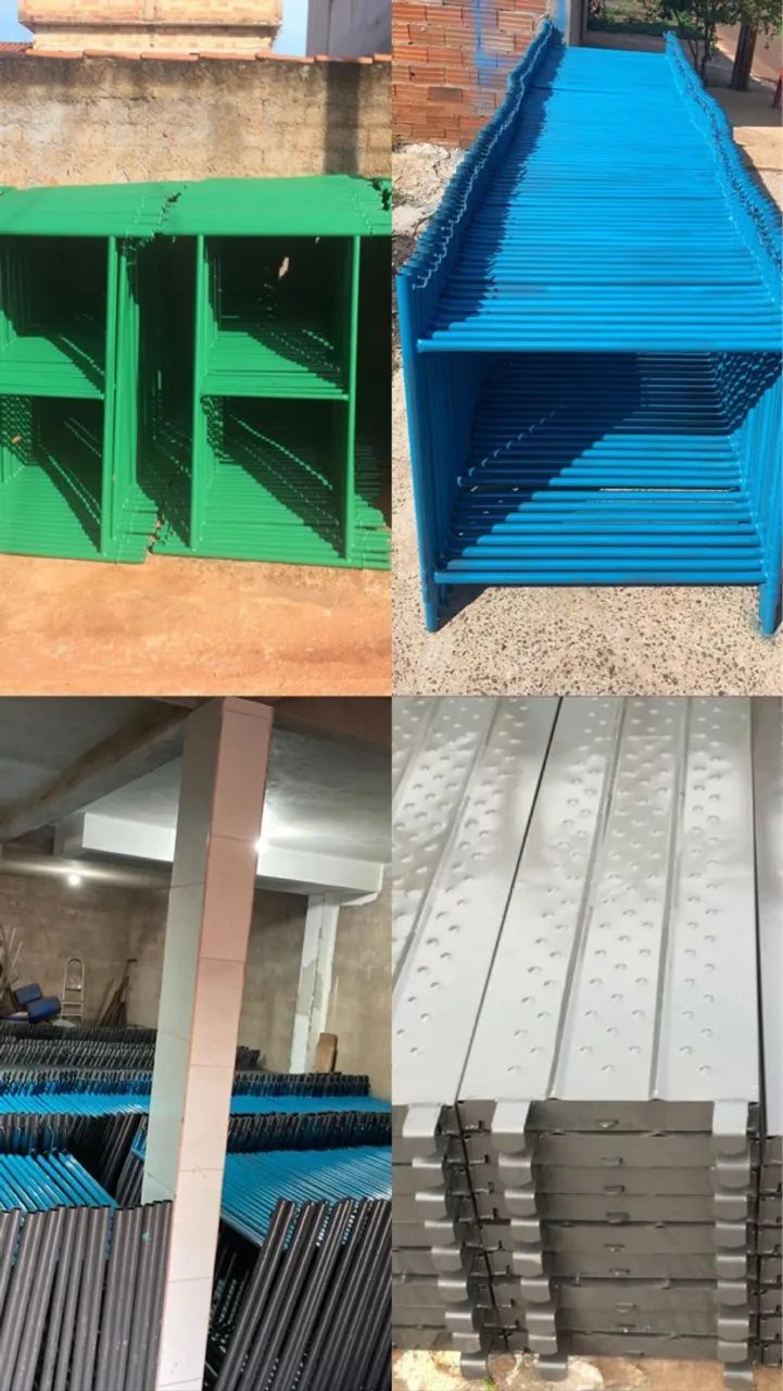 Andaimes e plataformas para construção
