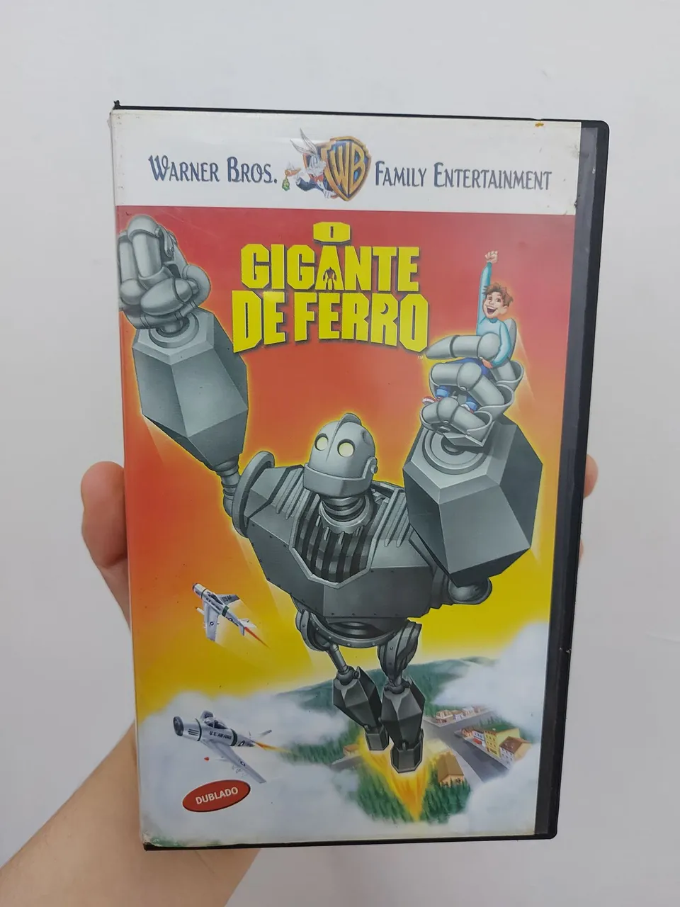 Vídeo Cassete: Gigante de Ferro (Dublado)
