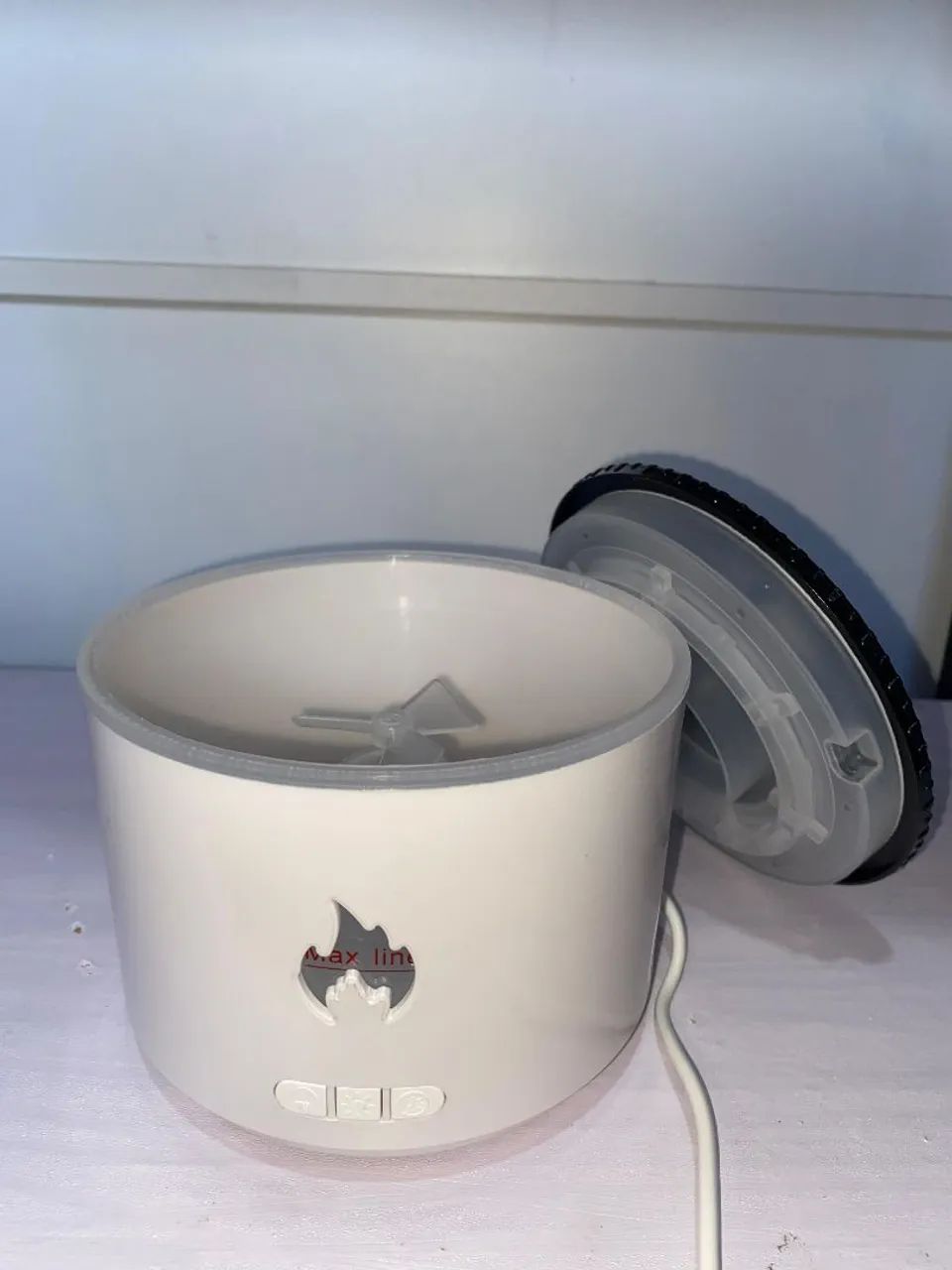 Vulcano aromatizador e difusor com led - Foto 3