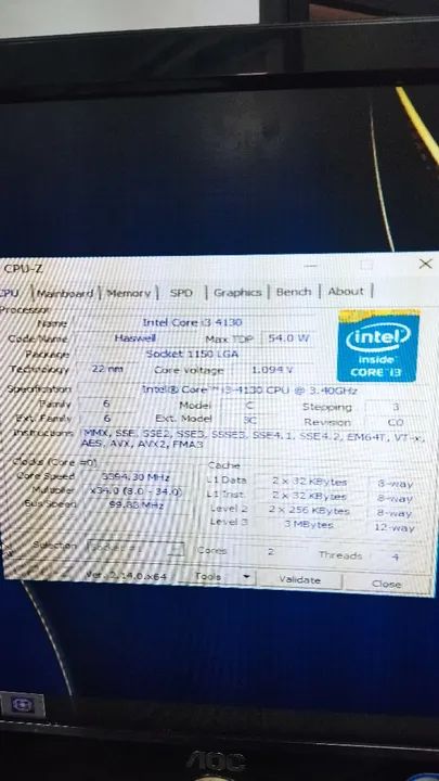 Kit H81 HP + i3 4130 + 4Gb Ram Corsair  - Foto 4