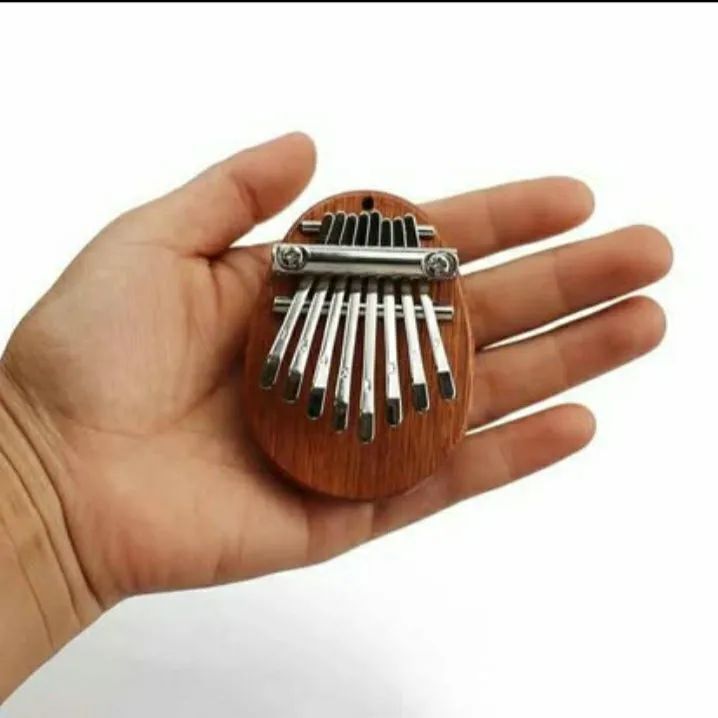 Kalimba 8 notas instrumento piano de dedo