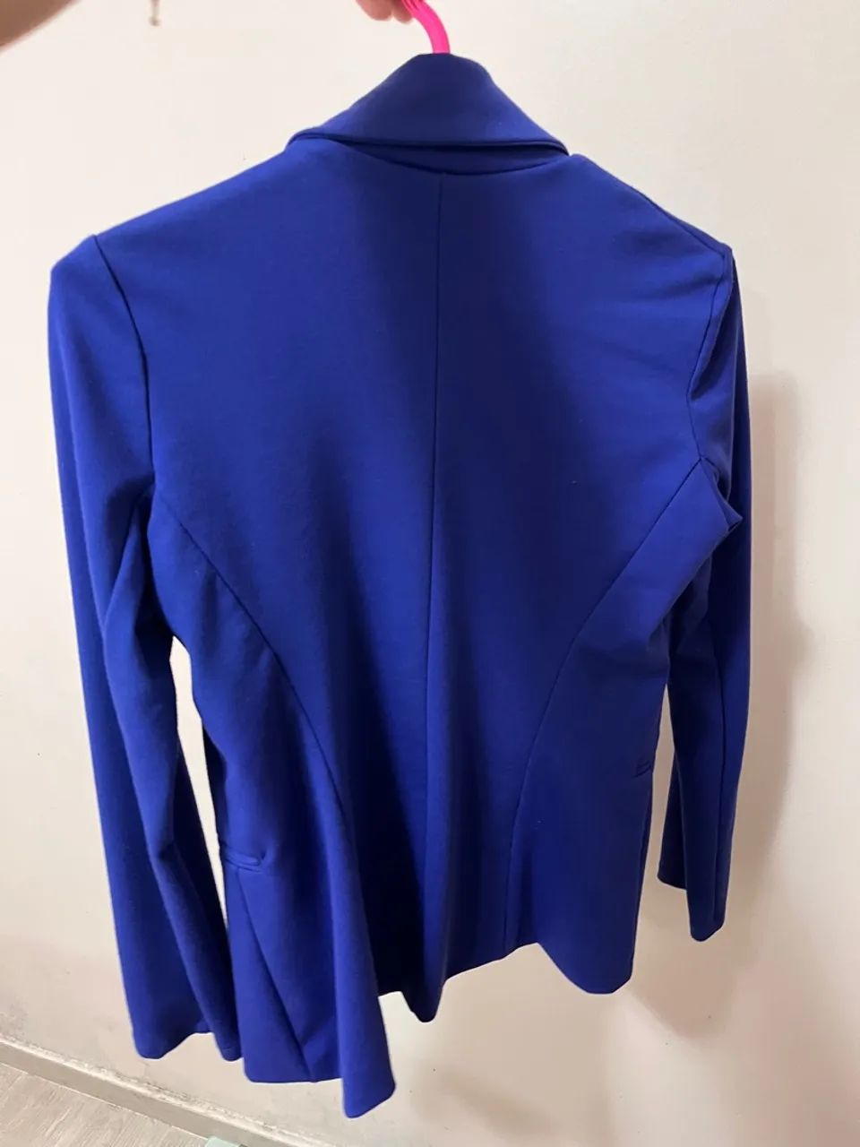 Blazer azul unissex P/36 - Foto 4