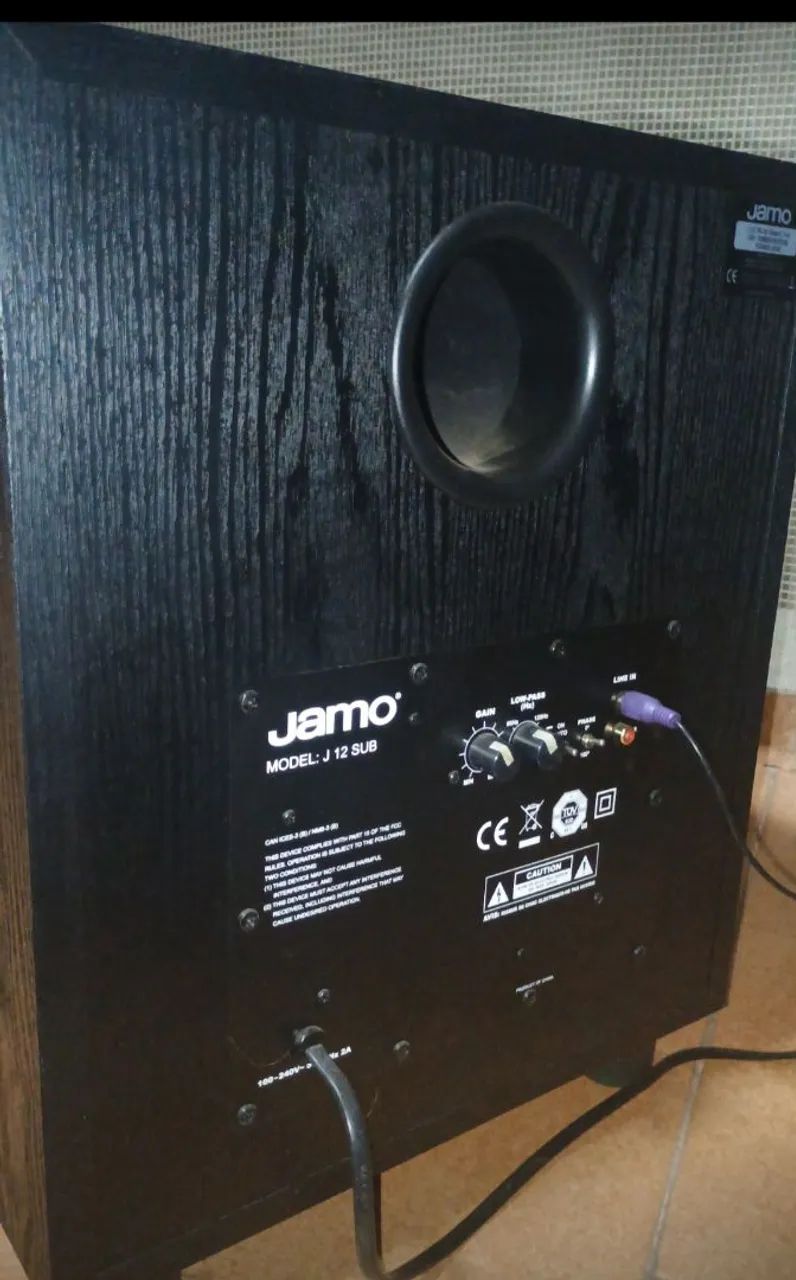 Subwoofer Jamo 12 polegadas Aparelhos de Som Vila A B