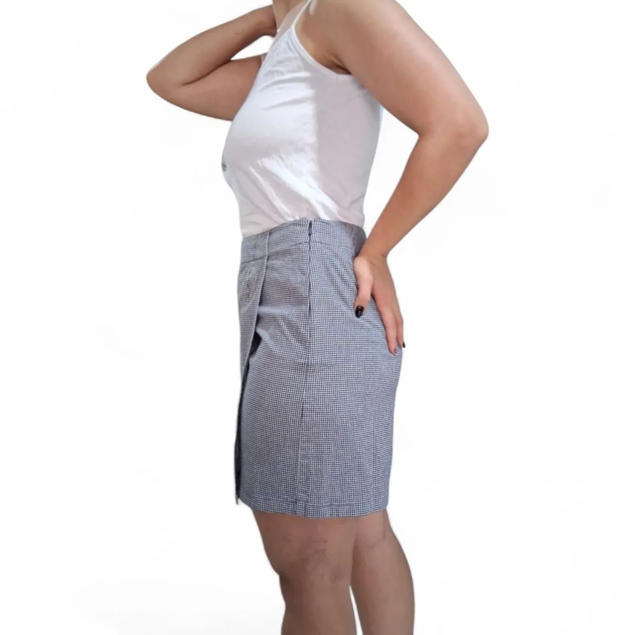 Short-saia  Gingham da Liz Claiborne - Foto 2