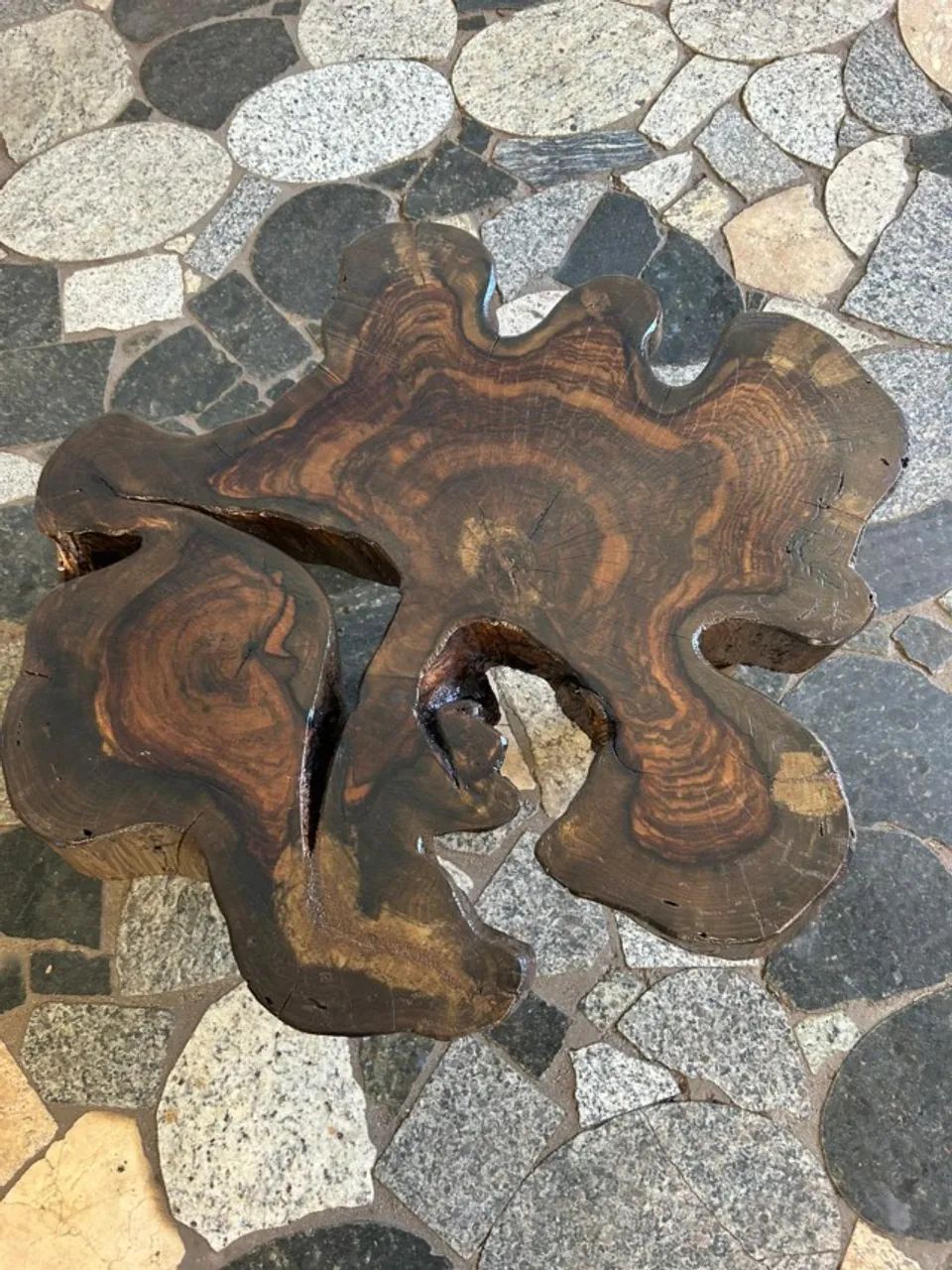 Mesa rústica de madeira  - Foto 5