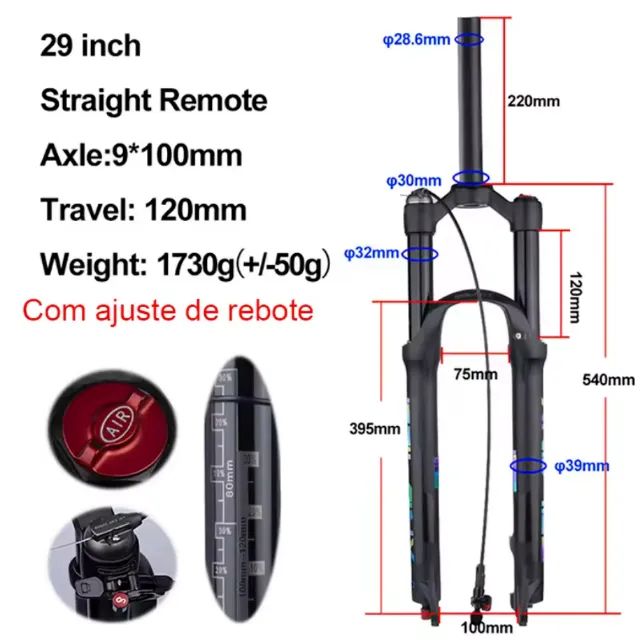 Suspensão MTB 29