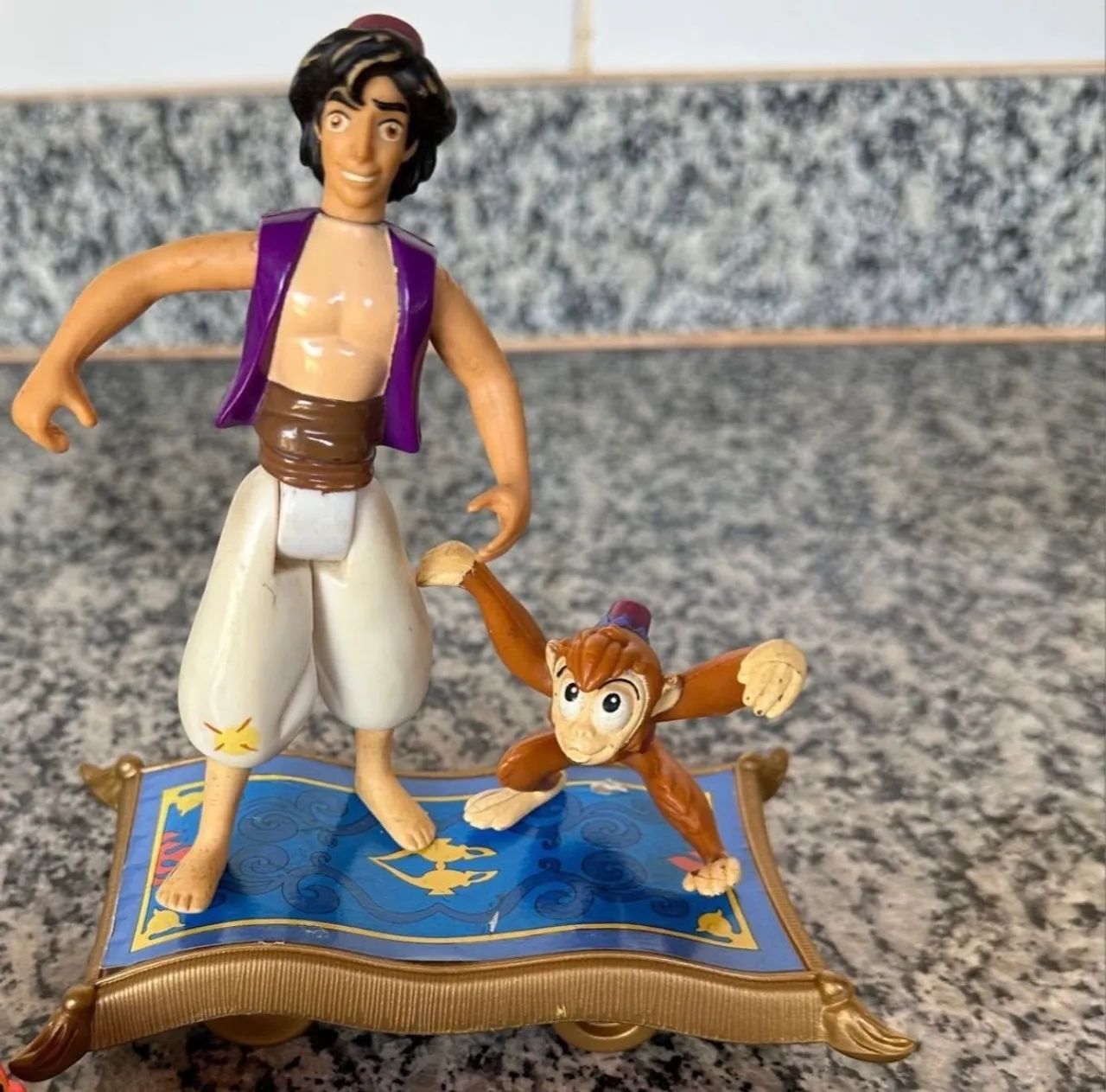 Coleção Aladdin, Jasmine, Abu, tapete e Rajah - Foto 4
