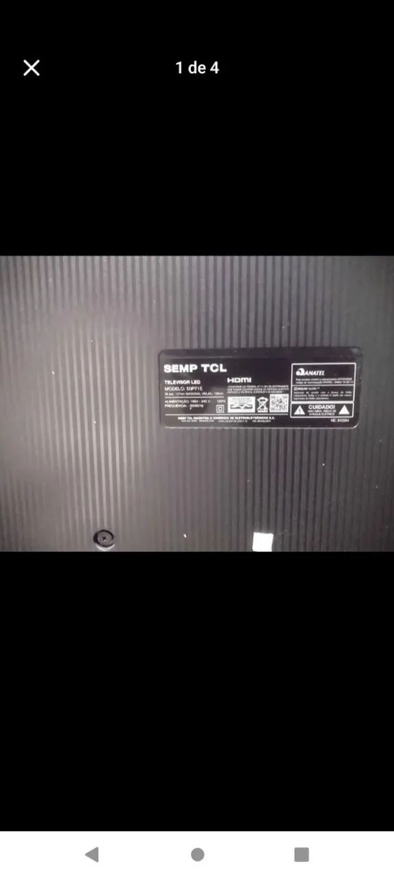 TV TCL 50 polegadas  - Foto 3