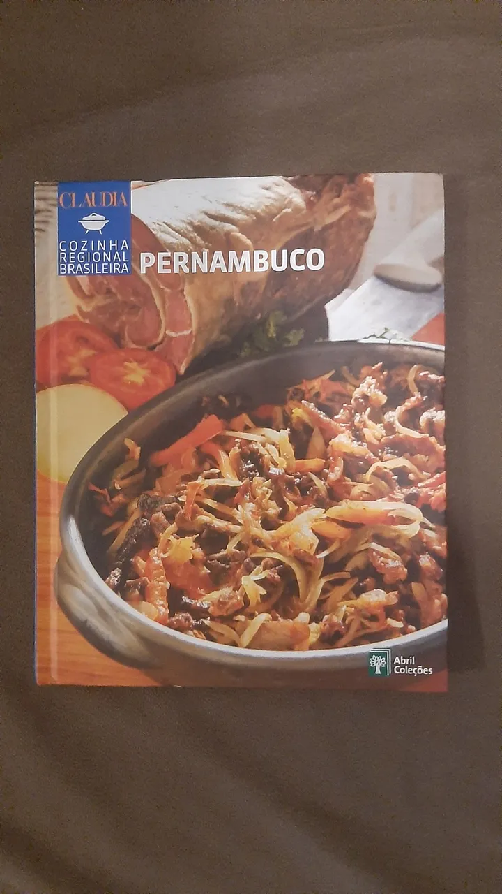 Livro de Receitas Culinária Regional Brasileira - Pernambuco