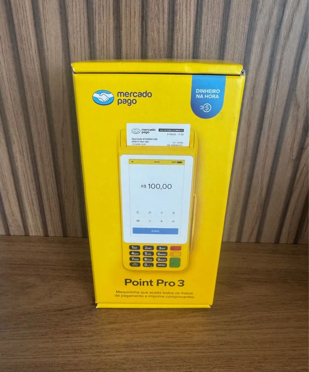Maquininha Mercado Pago Point Pro 3 - Foto 3