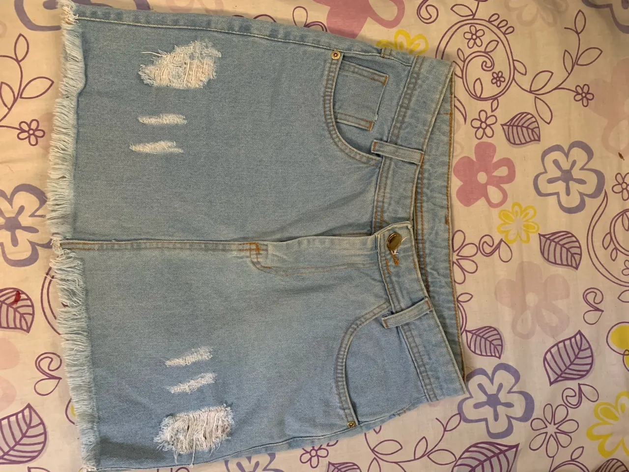 Saia Jeans Clara