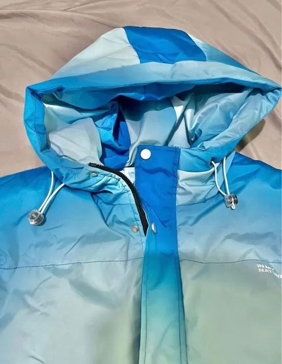 casaco puffer inverno grosso azul unissex bobojaco SHEIN - Foto 4