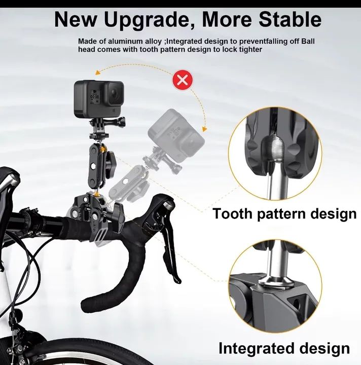 Ulanzi R094 Super Clamp com Braço Articulado - Foto 2