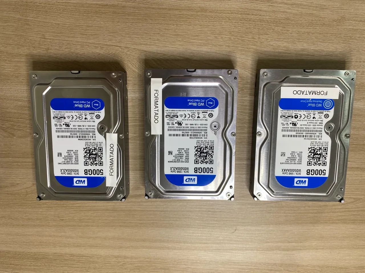 HD para Desktop 500GB Formatados