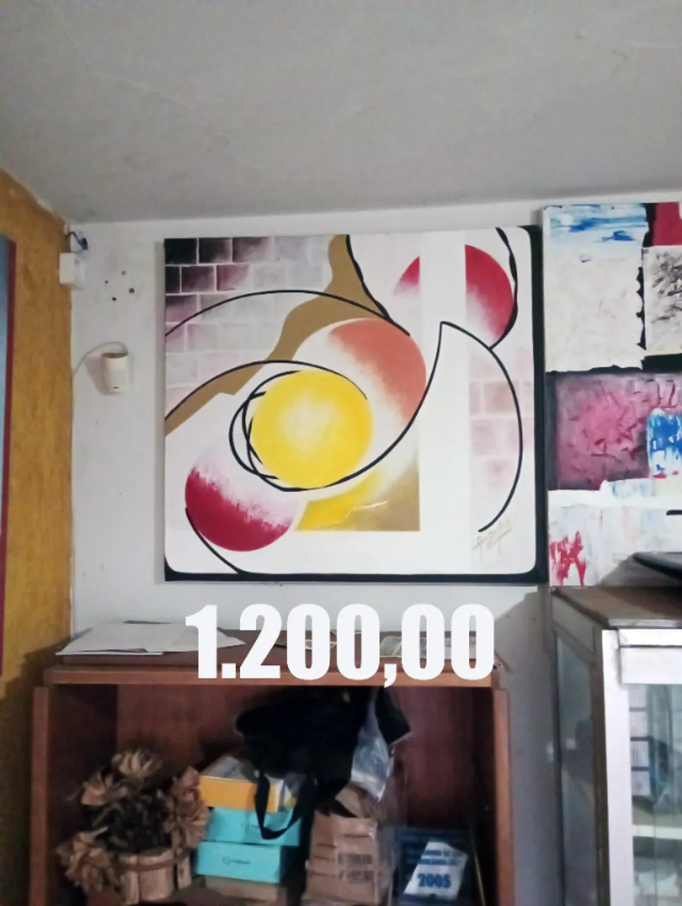 QUADROS FEITOS NO PINCEL