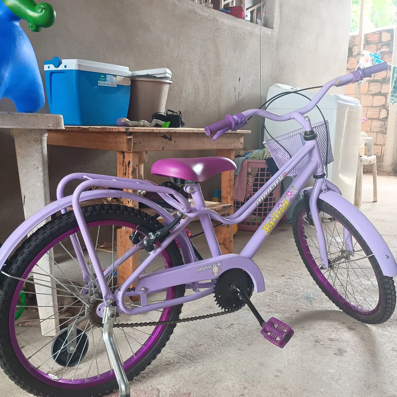 Bicicleta Infantil Monark Brisa Lilás - Perfeita para a diversão!