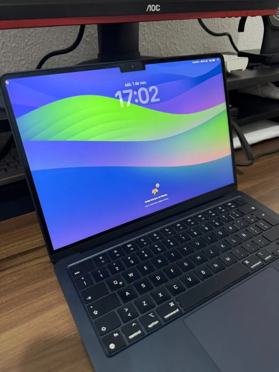 MacBook Air M2 (2022) - Midnight Blue - Impecável