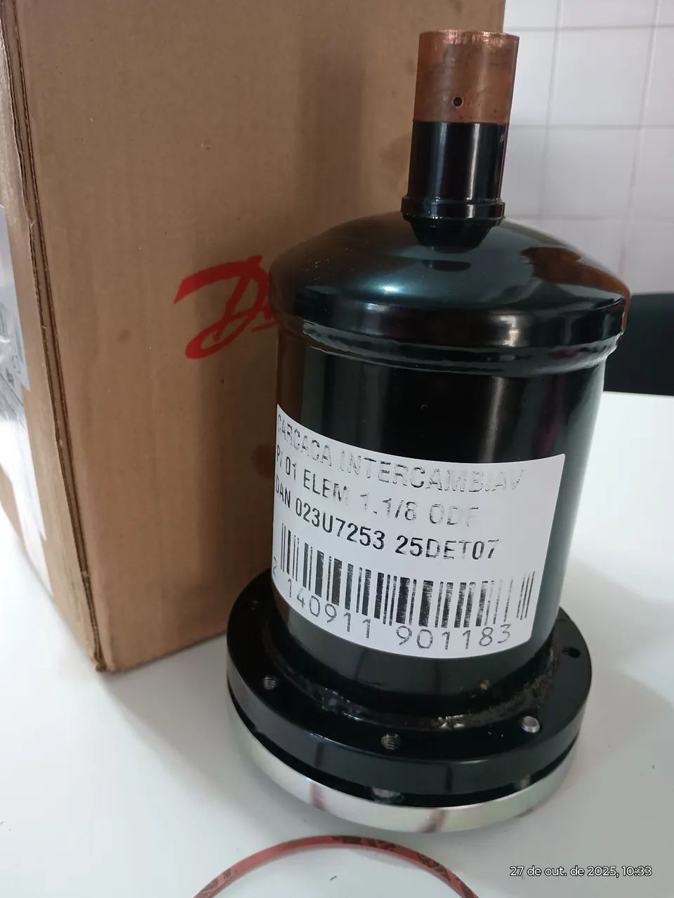 Carcaça Para Filtro Danfoss 1-1/8" - Foto 2
